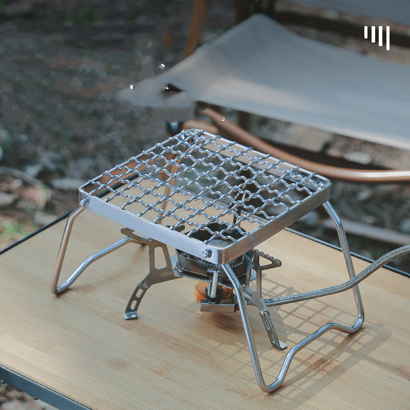 The Ultimate Companion for Outdoor Adventures: Portable Folding Outdoor Picnic BBQ Grill